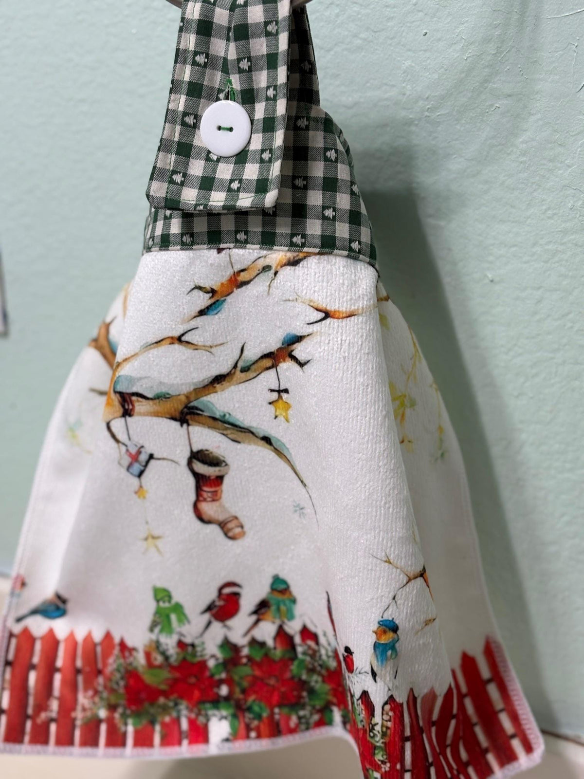 Winter Scenes Christmas Hanging Towels, Decor gift