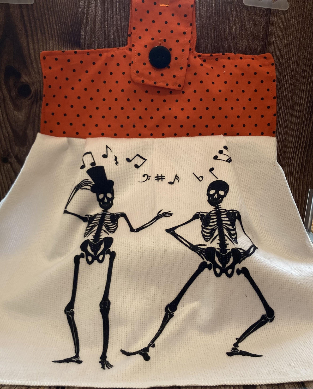 Hanging Towels Happy Halloween