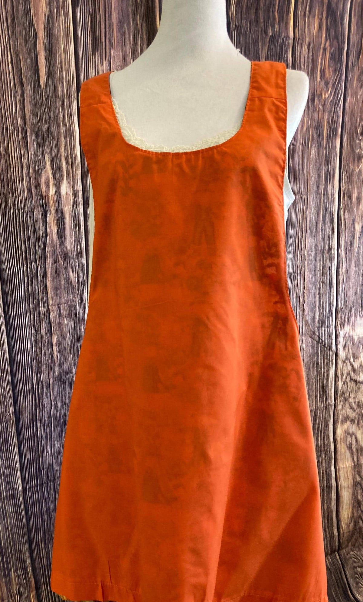 MR., MRS. SCARECROW with Harvest Flora Reversible Cross Back Apron