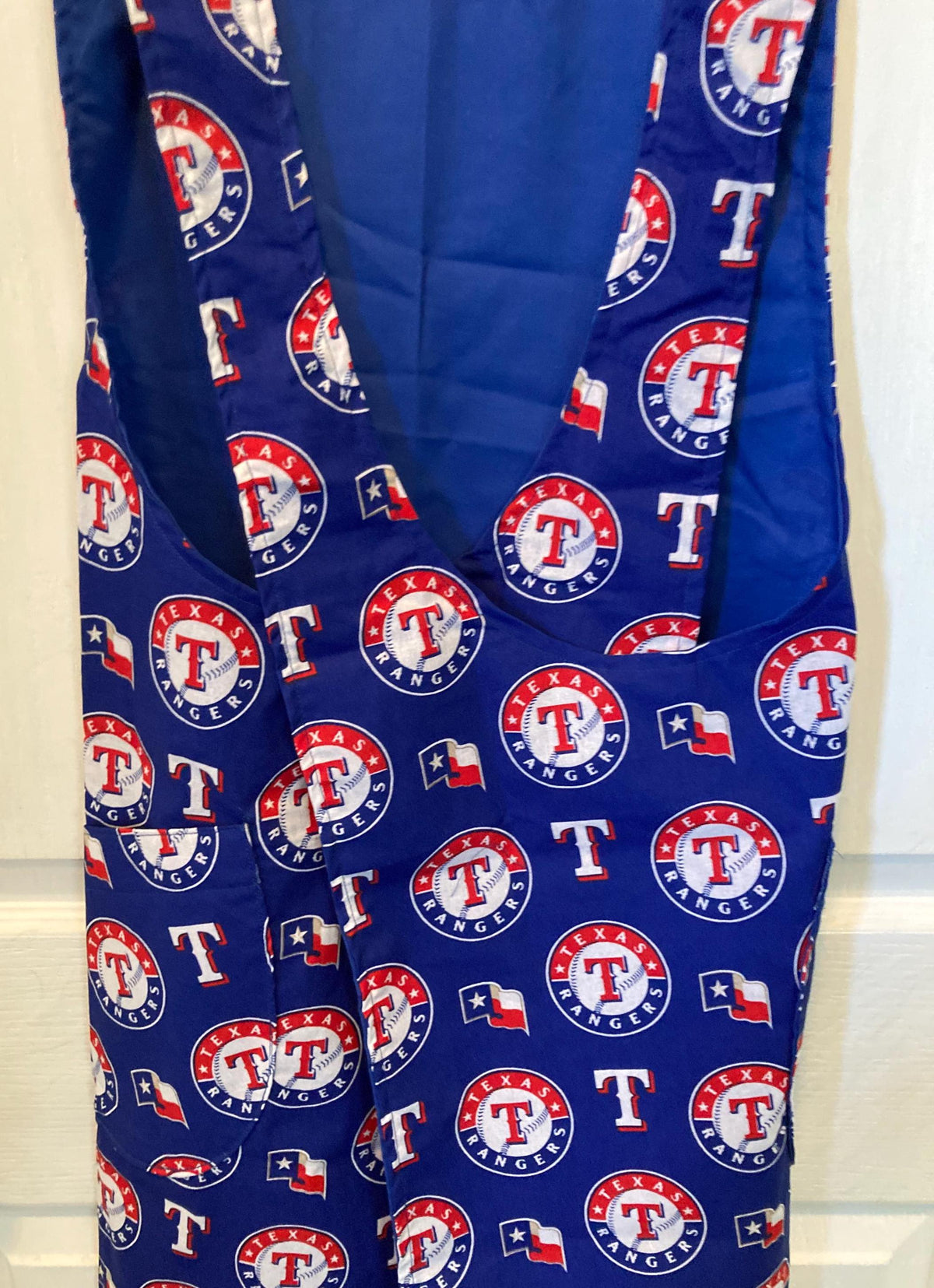 TEXAS RANGERS FAN Cross back Apron