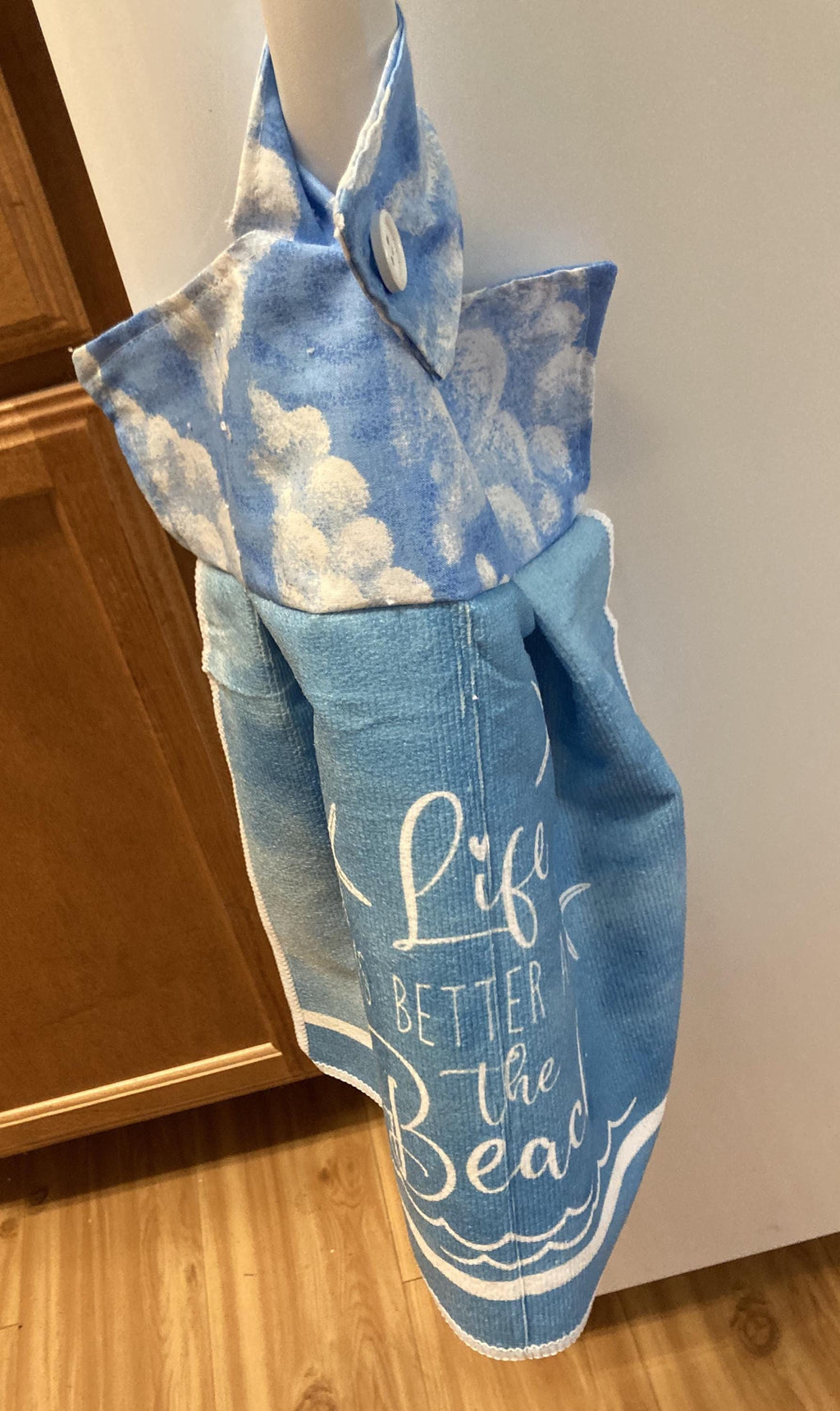Beach Towels hanging