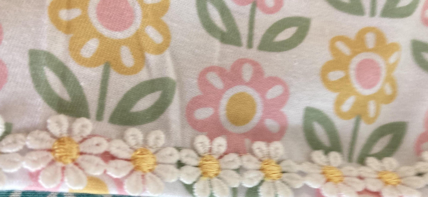 Girls soft knit dress for summertime fun in two fabric and size choices