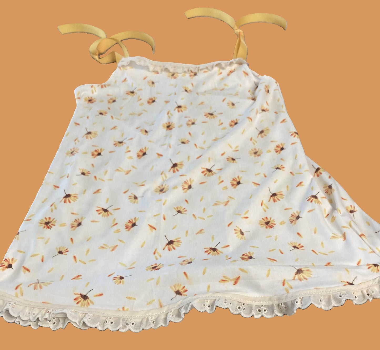 Little/Young Girl's 3-in-1 Outfit with daisies
