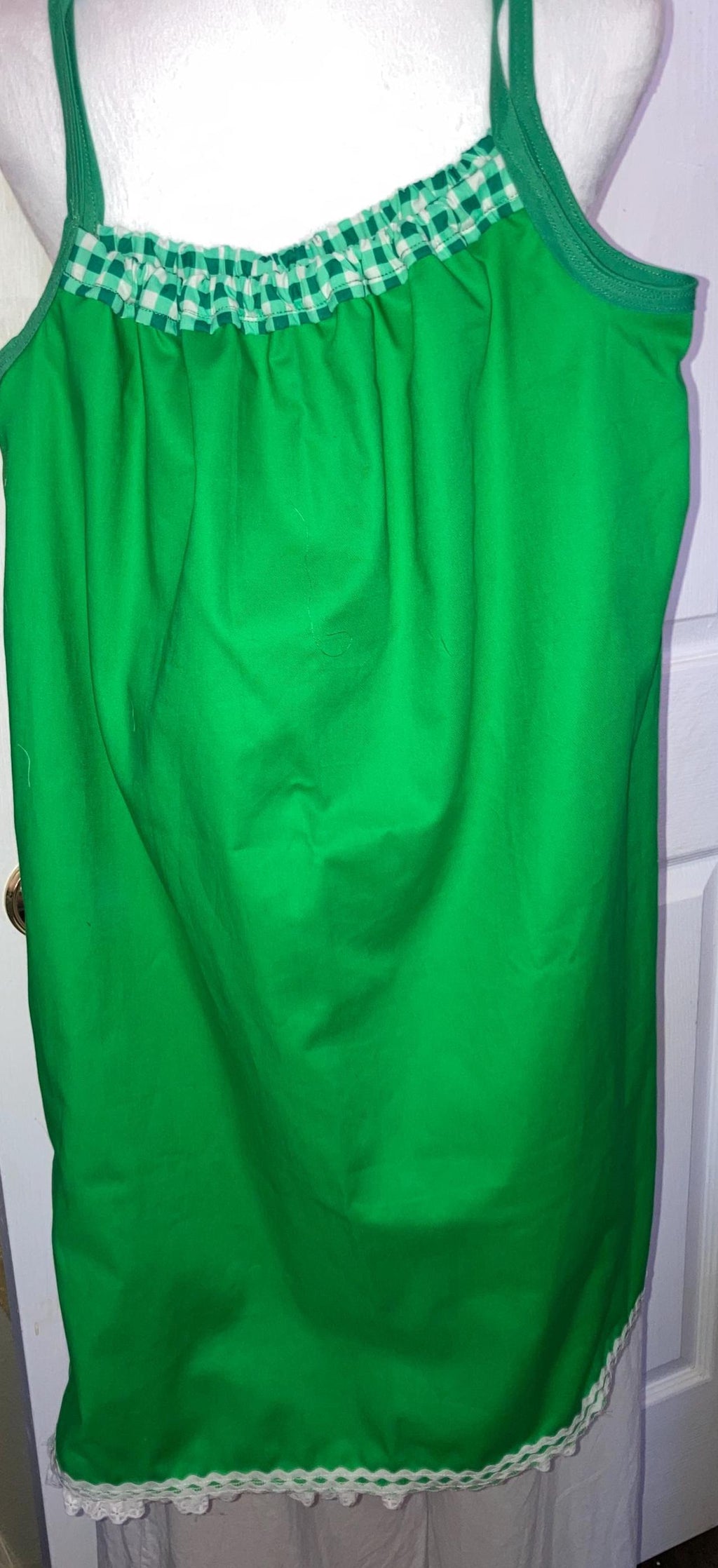 GIRLS' PILLOWCASE DRESS Reversible in 3 sizes and two color schemes