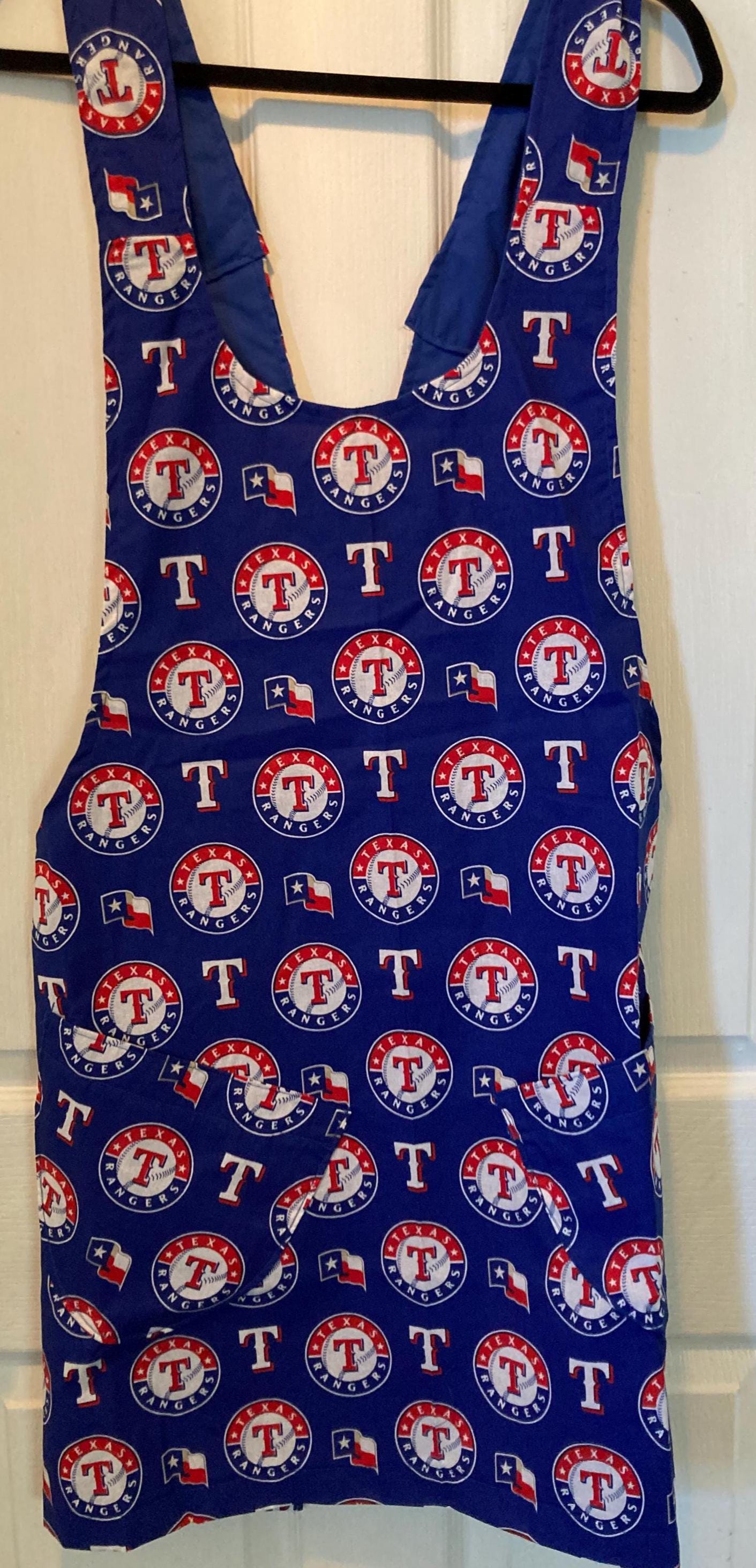 TEXAS RANGERS FAN Cross back Apron