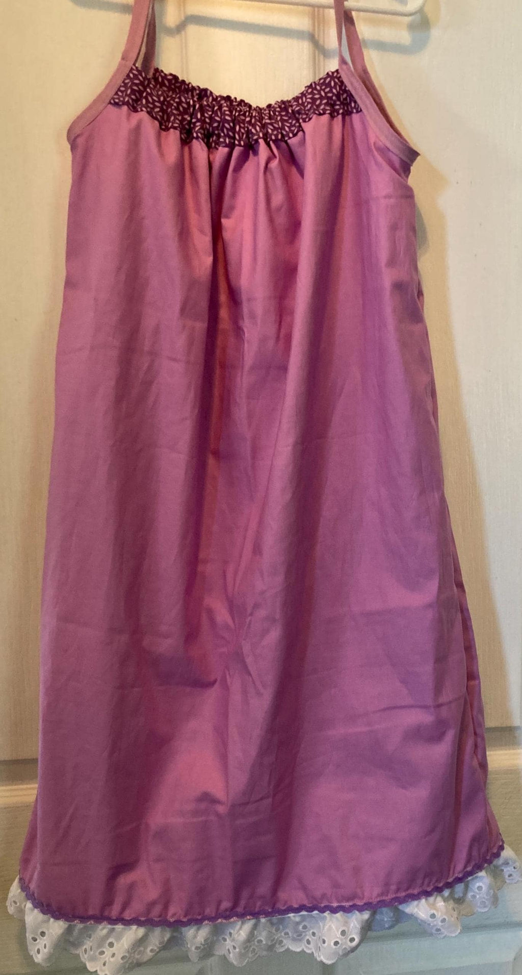 PURPLE and LAVENDER REVERSIBLE Pillowcase Dress for Girls
