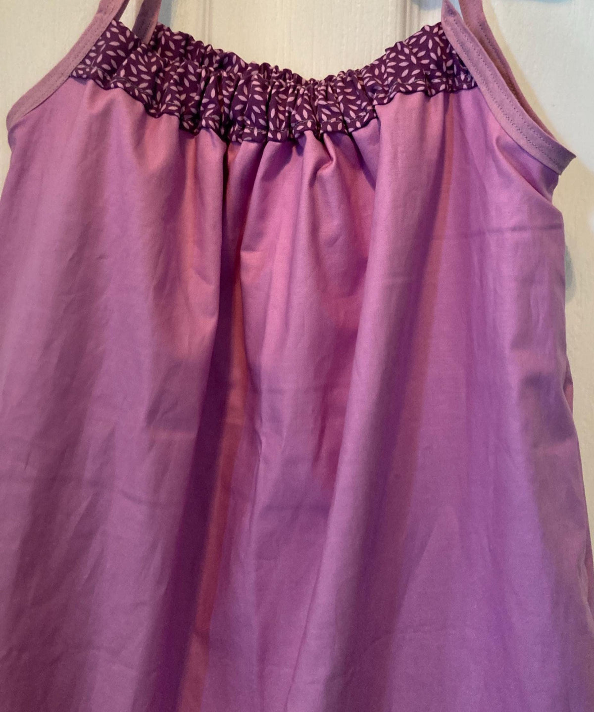 PURPLE and LAVENDER REVERSIBLE Pillowcase Dress for Girls