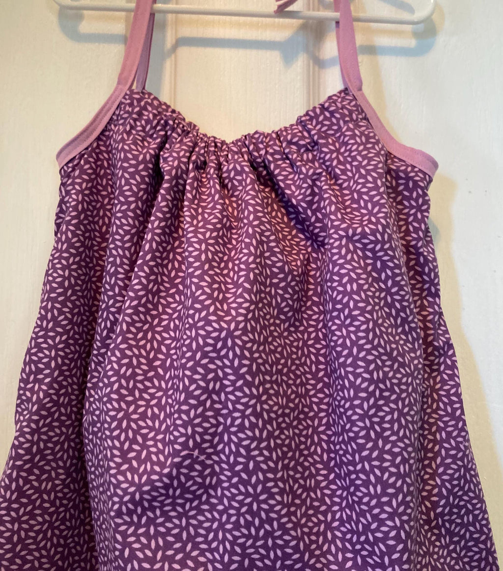 PURPLE and LAVENDER REVERSIBLE Pillowcase Dress for Girls
