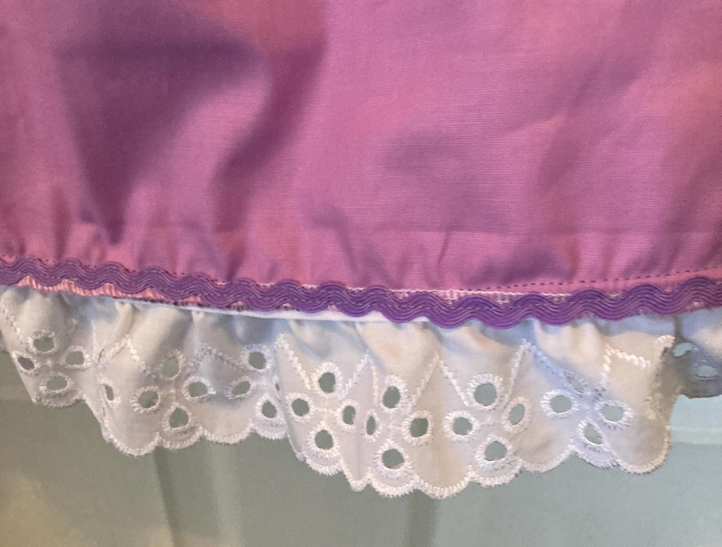 PURPLE and LAVENDER REVERSIBLE Pillowcase Dress for Girls