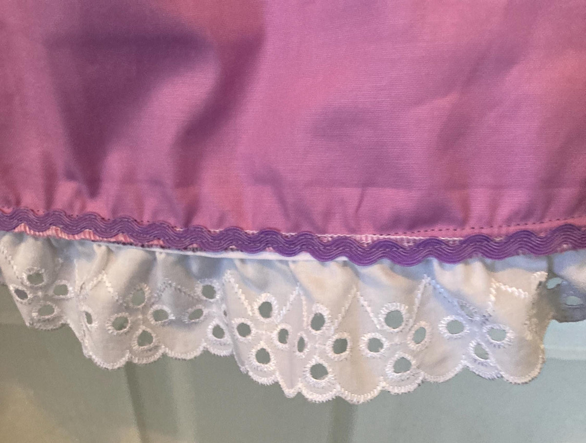 PURPLE and LAVENDER REVERSIBLE Pillowcase Dress for Girls