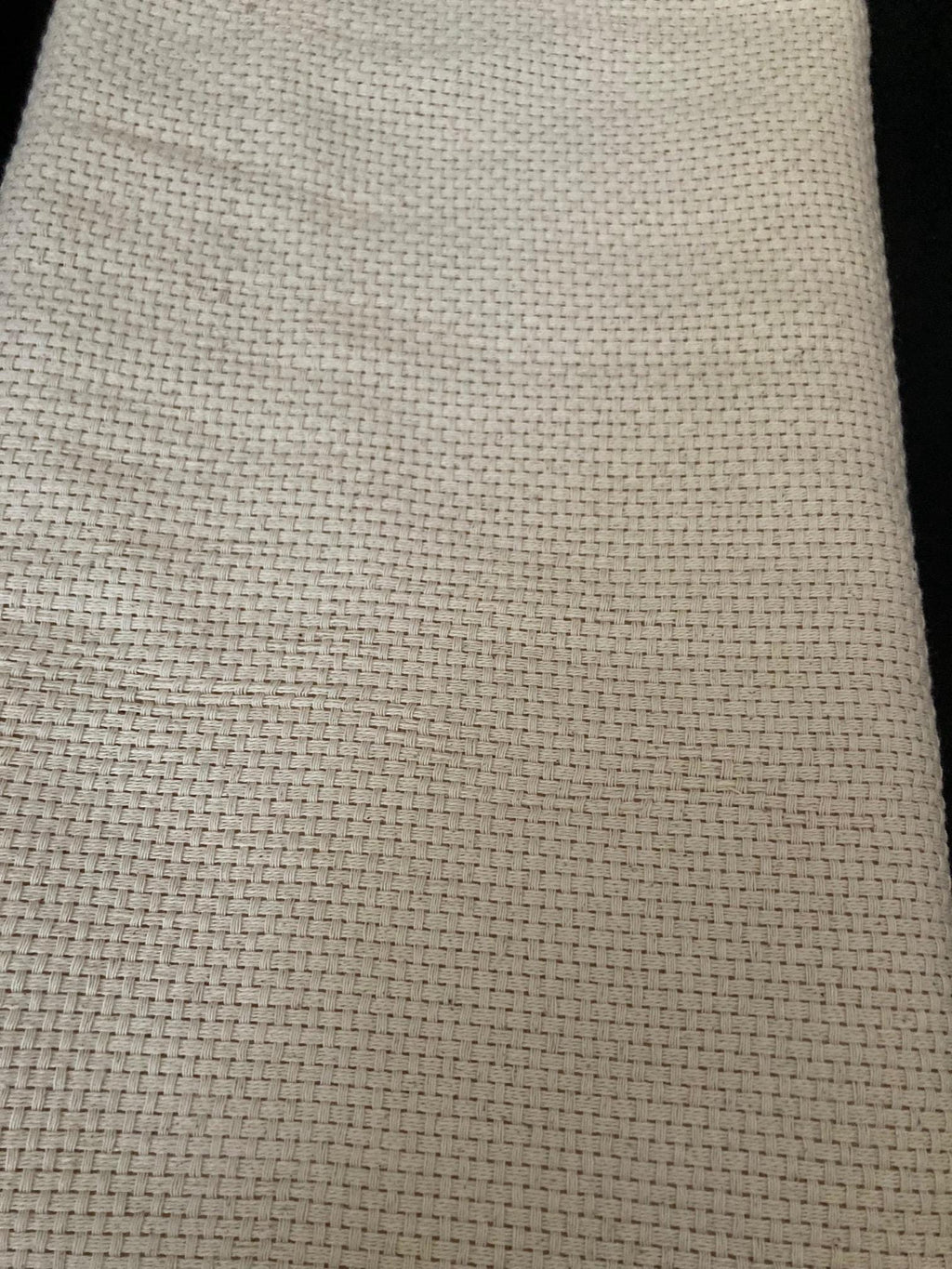MONKS CLOTH NATURAL 100% Cotton for punch needle work 1 yard piece