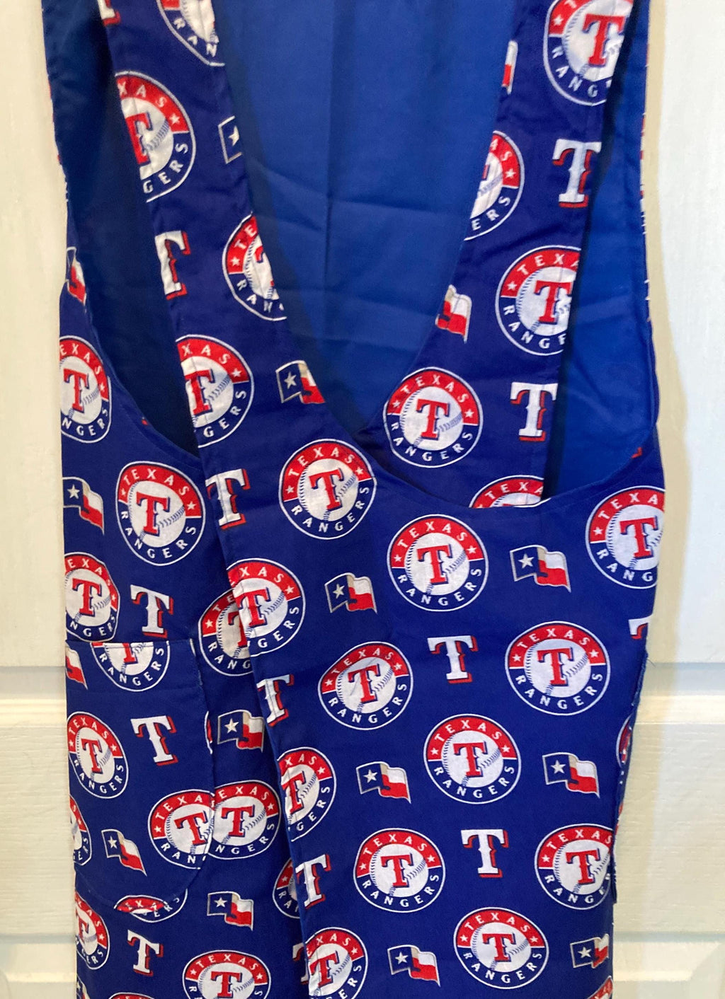 TEXAS RANGERS FAN Cross back Apron