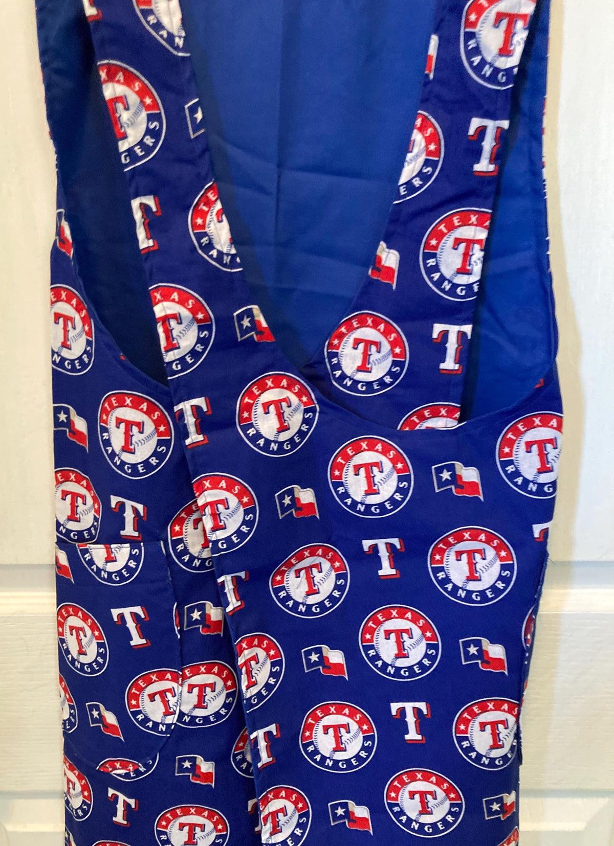 TEXAS RANGERS FAN Cross back Apron