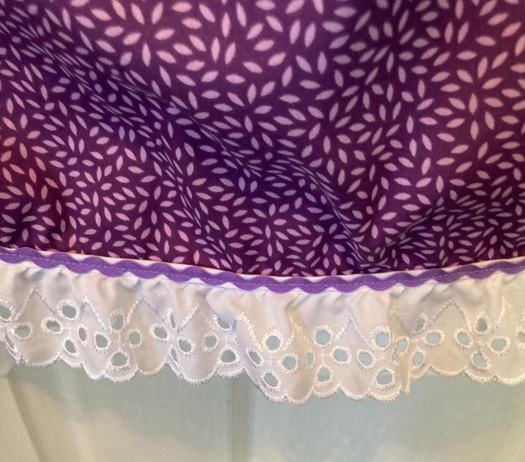 PURPLE and LAVENDER REVERSIBLE Pillowcase Dress for Girls