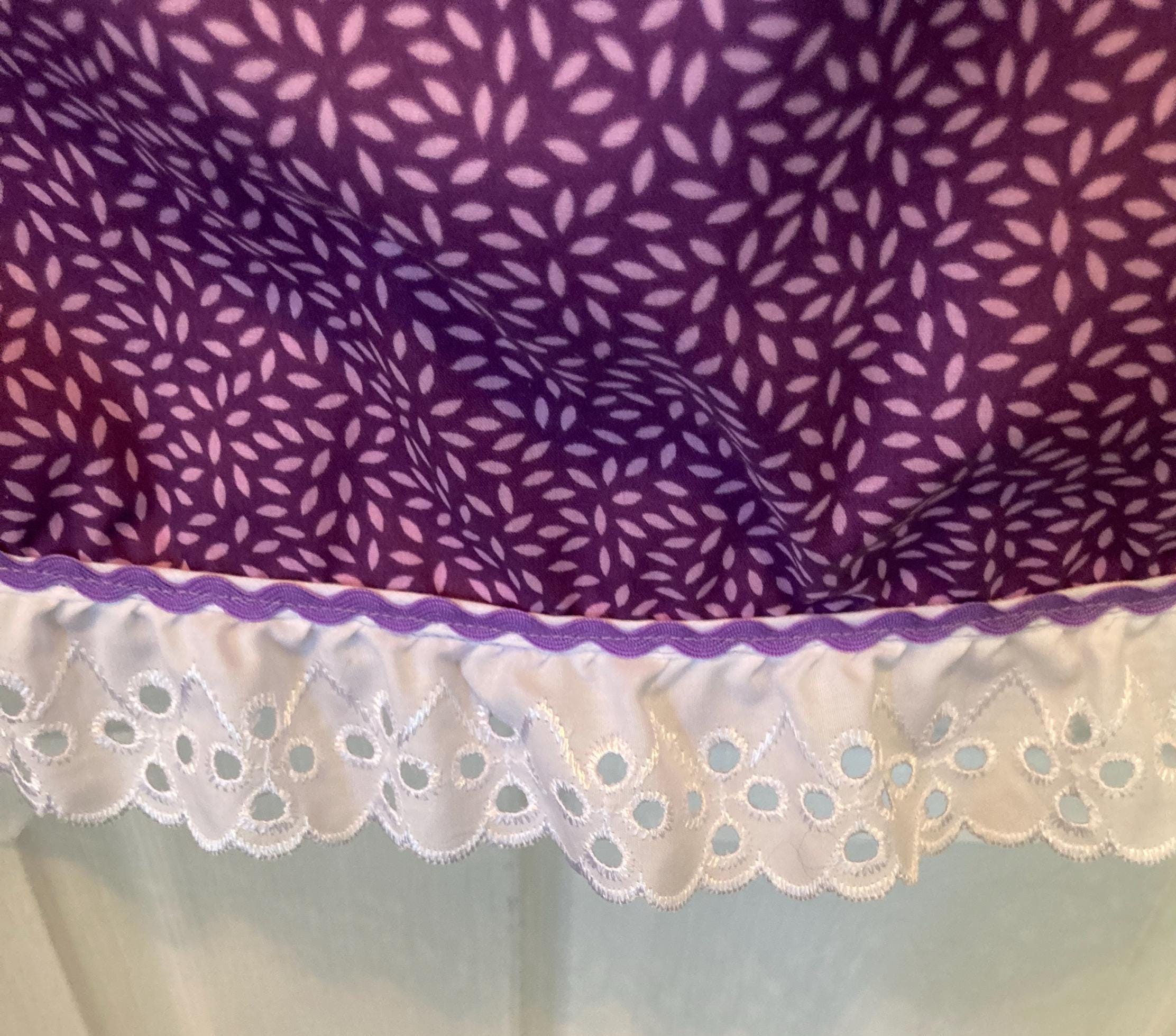 PURPLE and LAVENDER REVERSIBLE Pillowcase Dress for Girls