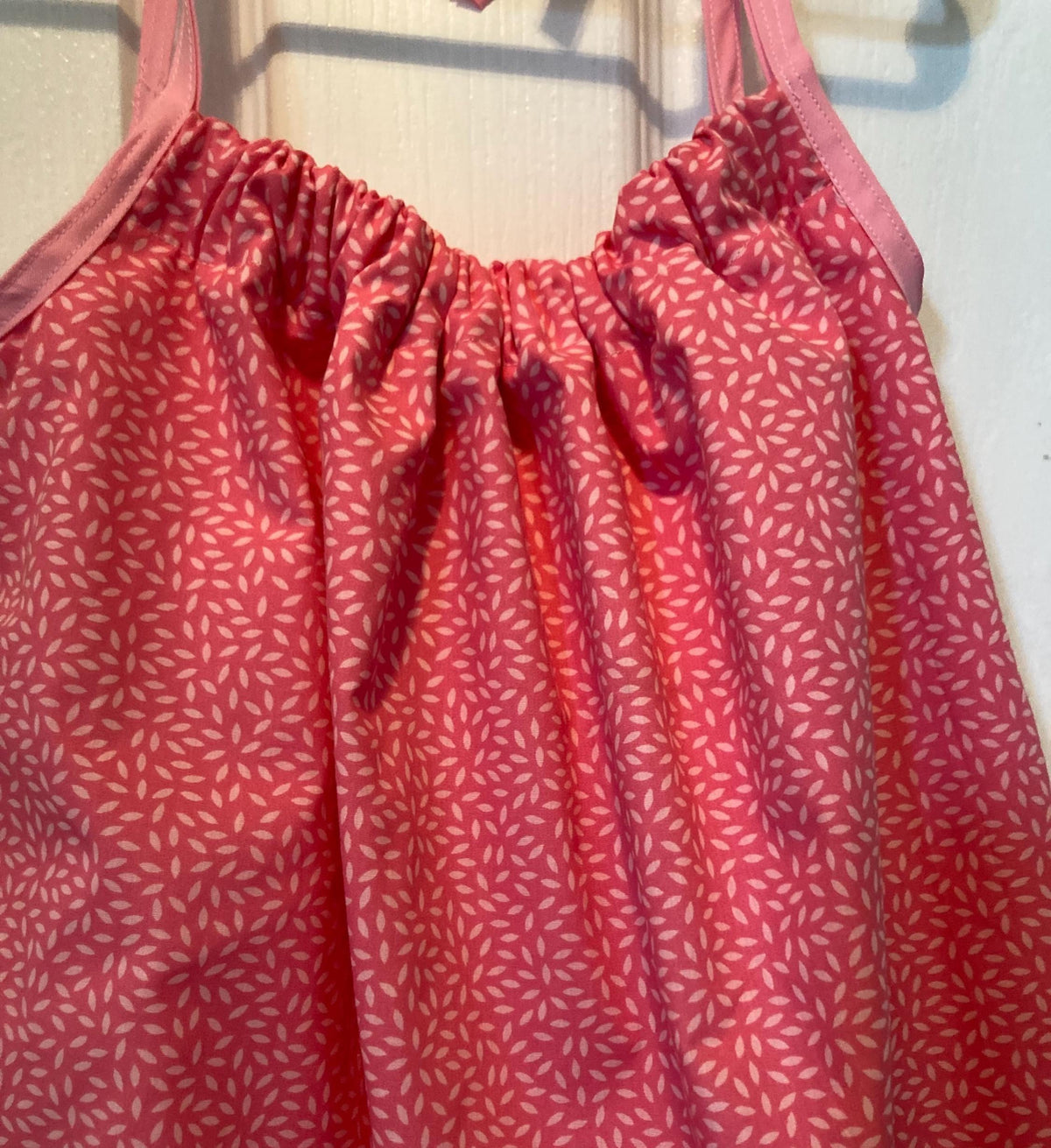 PINK GINGHAM REVERSIBLE Pillowcase Dress for girls
