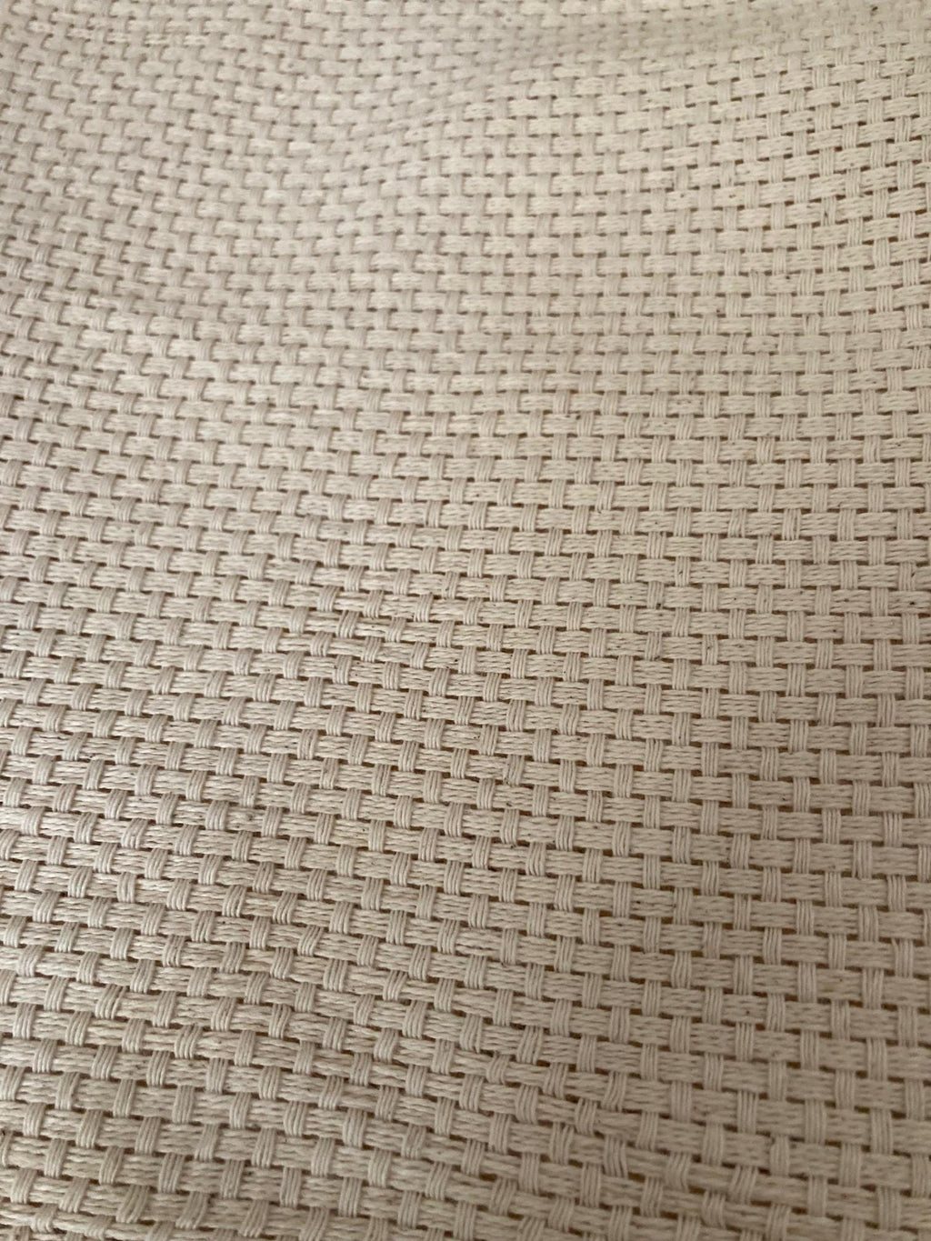 MONKS CLOTH NATURAL 100% Cotton for punch needle work 1 yard piece