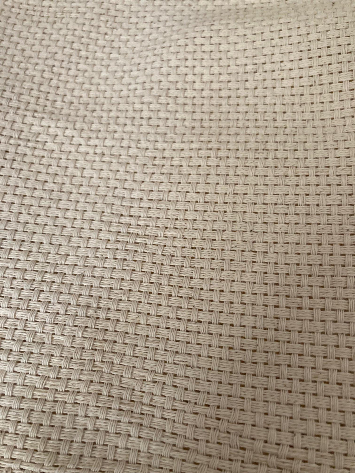 MONKS CLOTH NATURAL 100% Cotton for punch needle work 1 yard piece