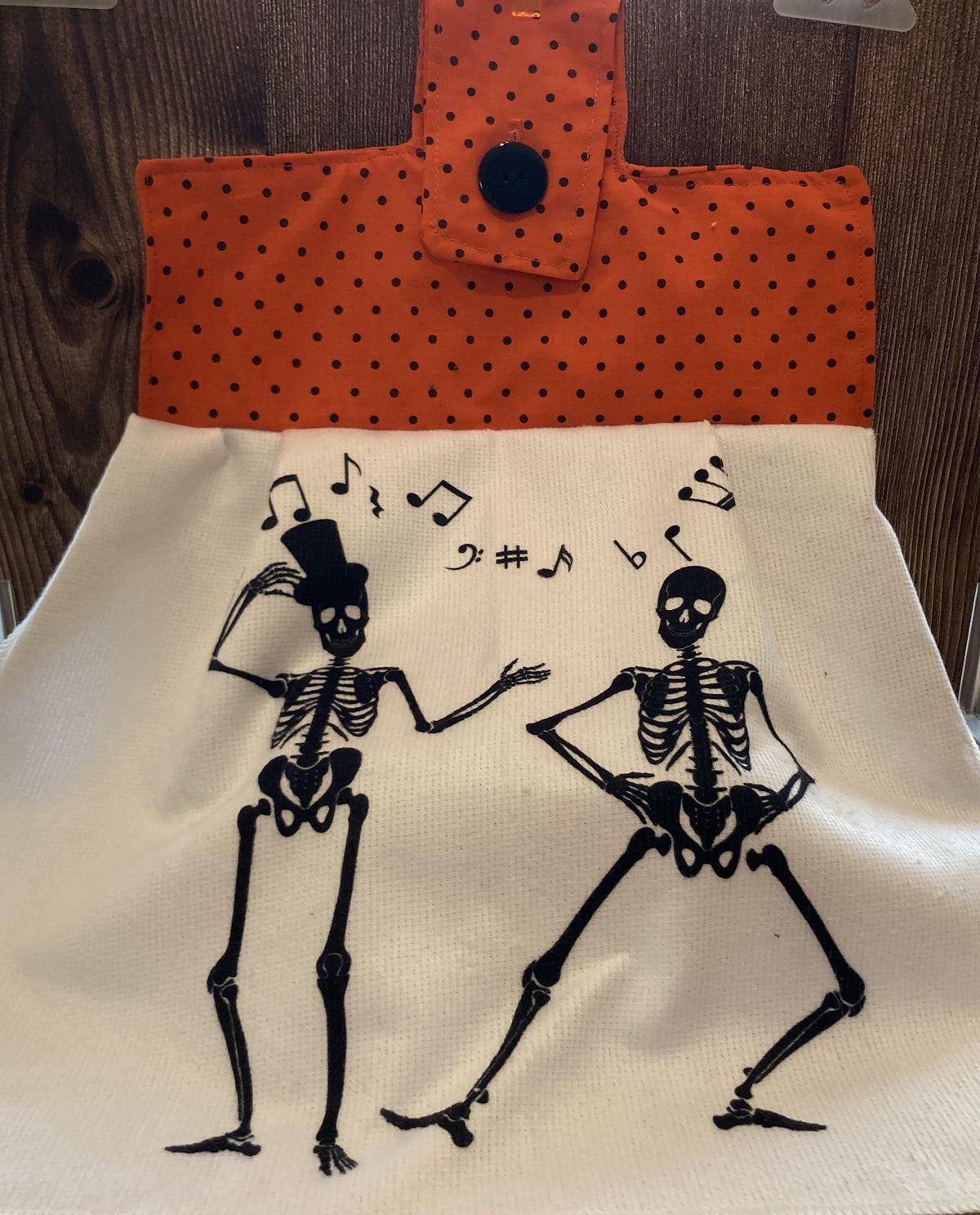 Hanging Towels Happy Halloween