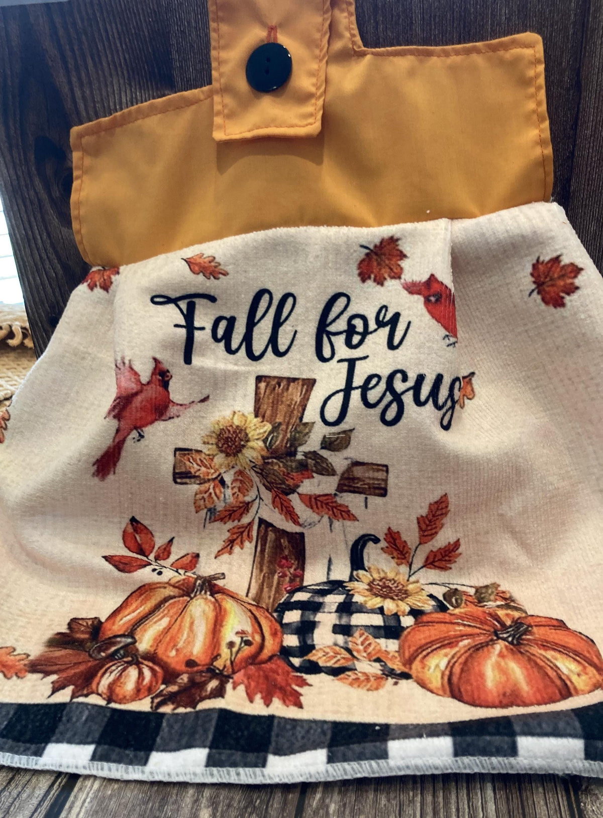 Hanging Towels Fall For Jesus
