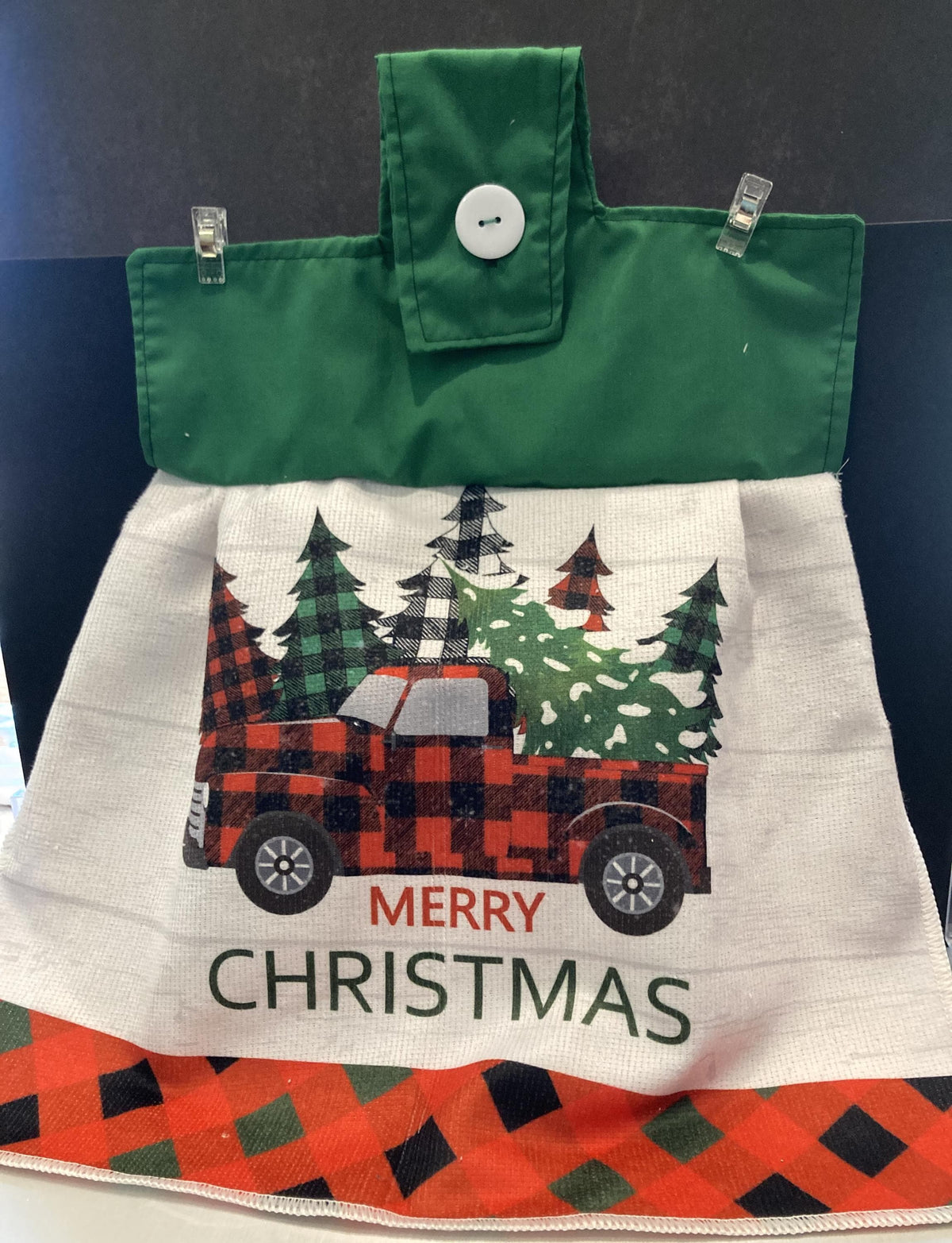 Merry Christmas hanging Towels
