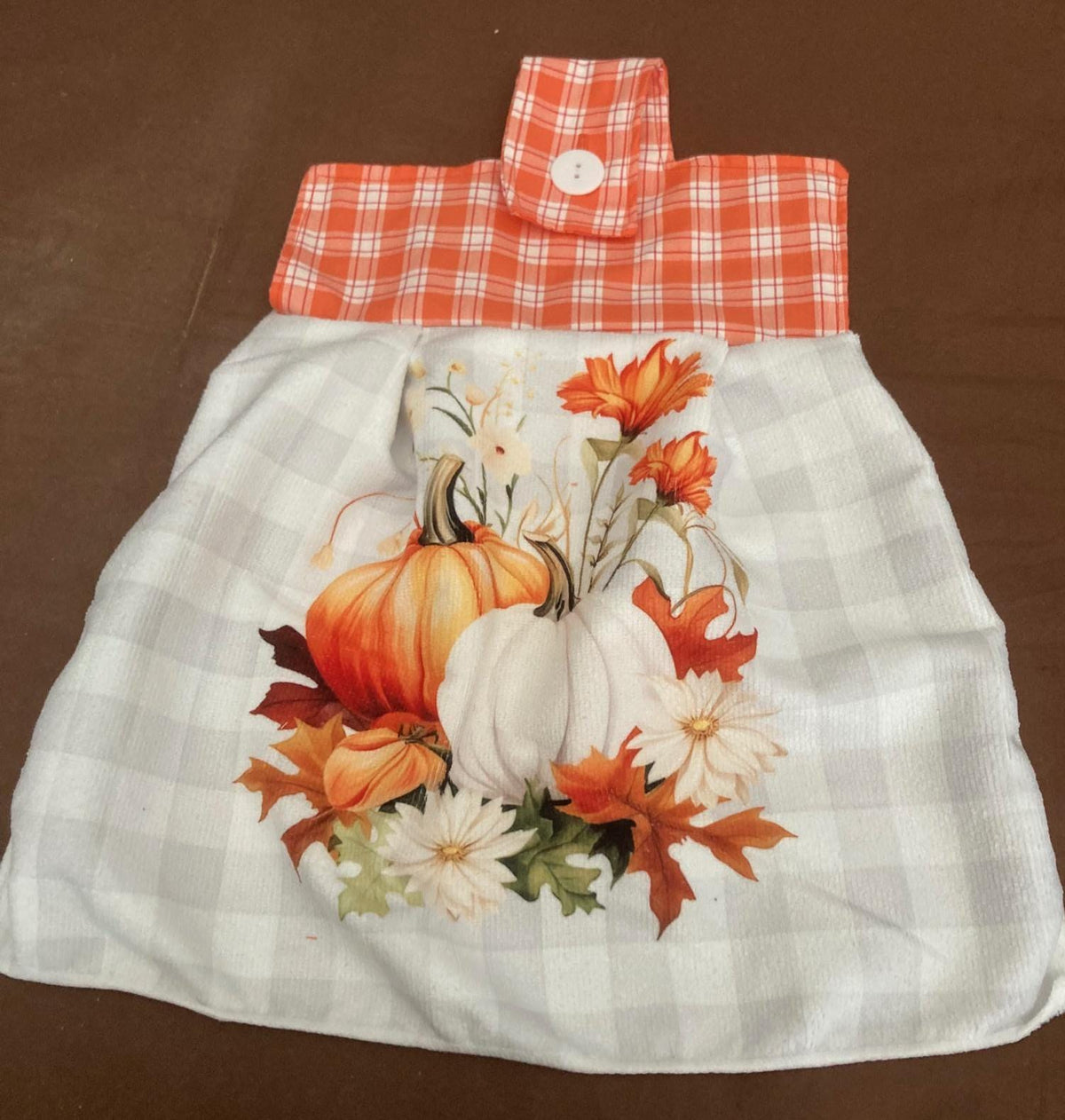 Fall Scenery on Hanging Towels for Kitchen Decorating