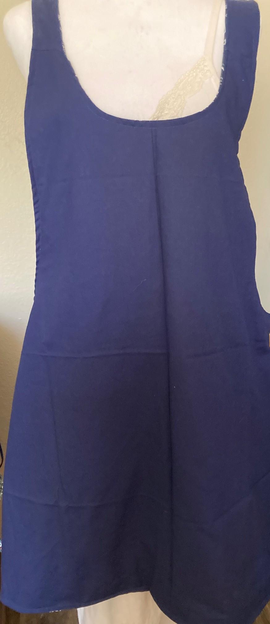 HANUKKAH DREIDELS on a Reversible Cross back Apron