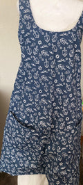 HANUKKAH DREIDELS on a Reversible Cross back Apron