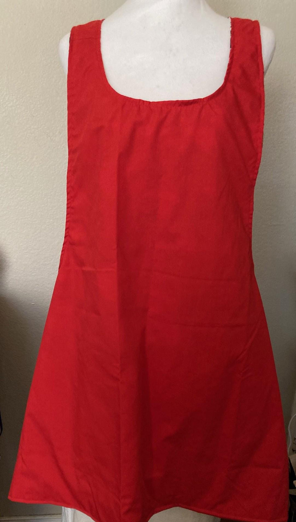 Winter Dogs Christmas Apron, handmade reversible cross back style, gift for dog lover