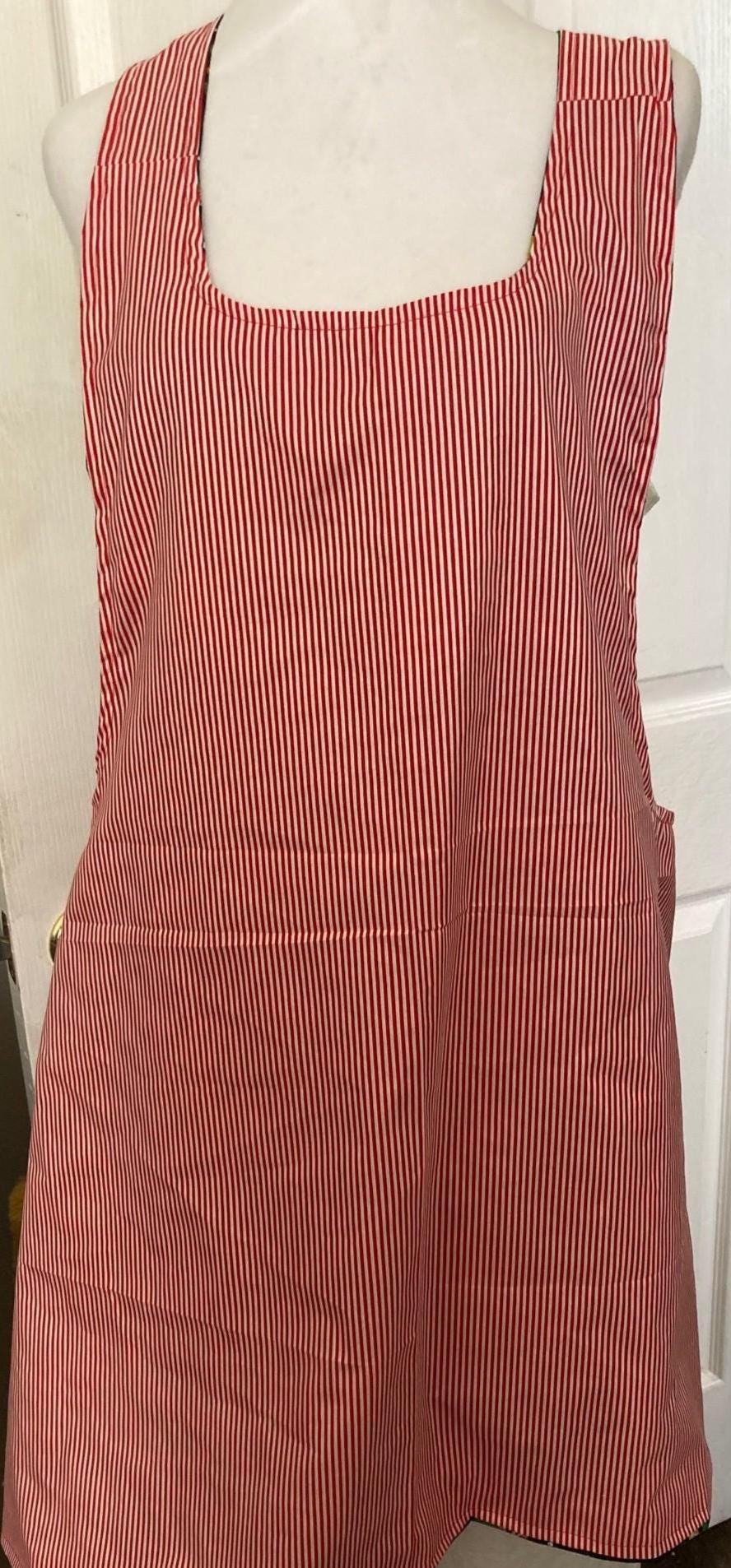 Merry Grinchmas handmade apron, Christmas reversible cross back, Grinch and friends