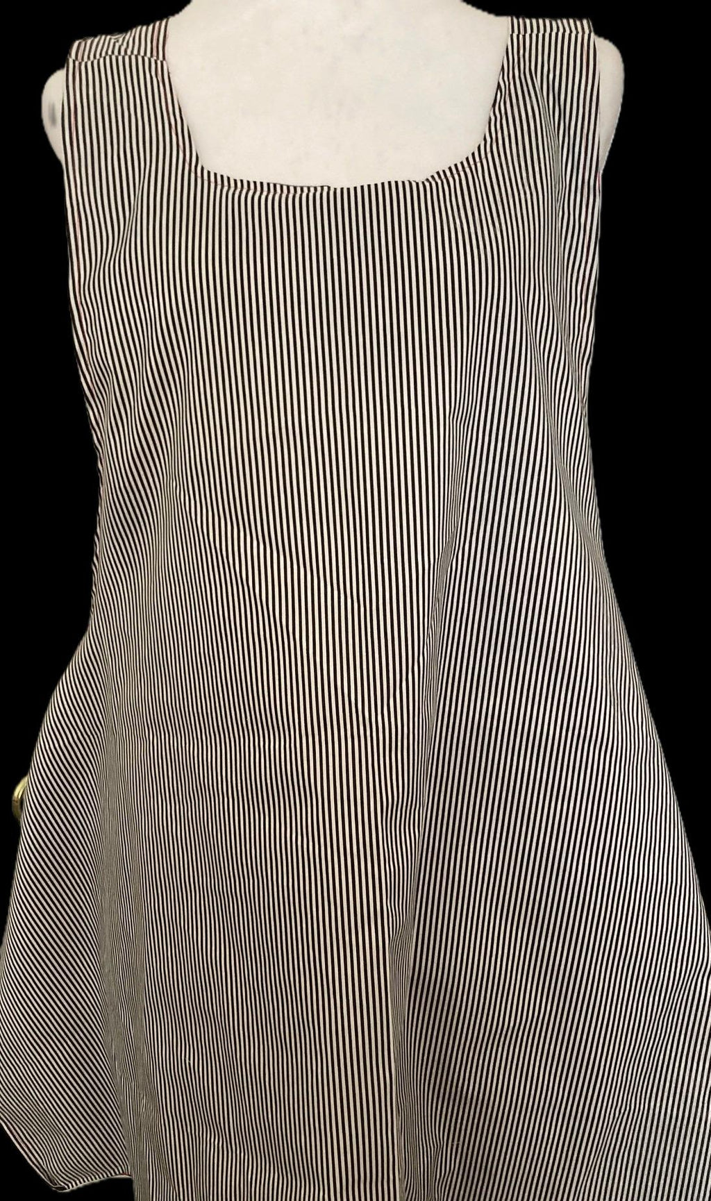 Grinch and Dog Christmas apron, handmade reversible cross back, black and white check