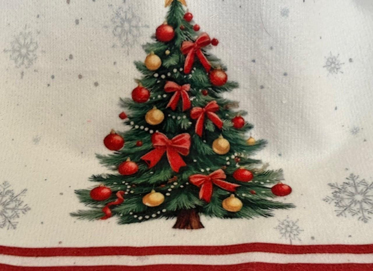 Christmas Tree Hanging Towels, Handmade, holiday decor gift