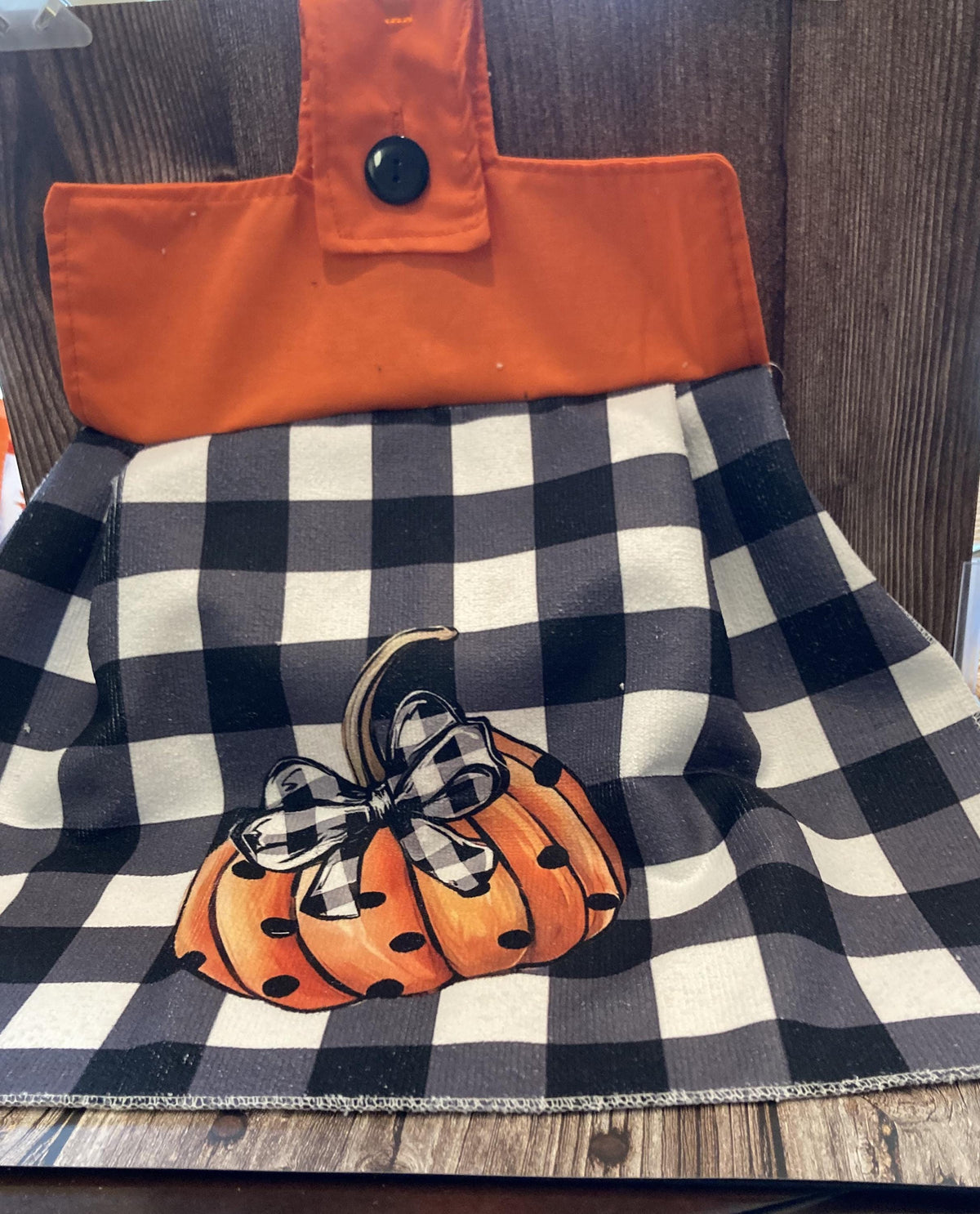 Hanging Towels Happy Halloween
