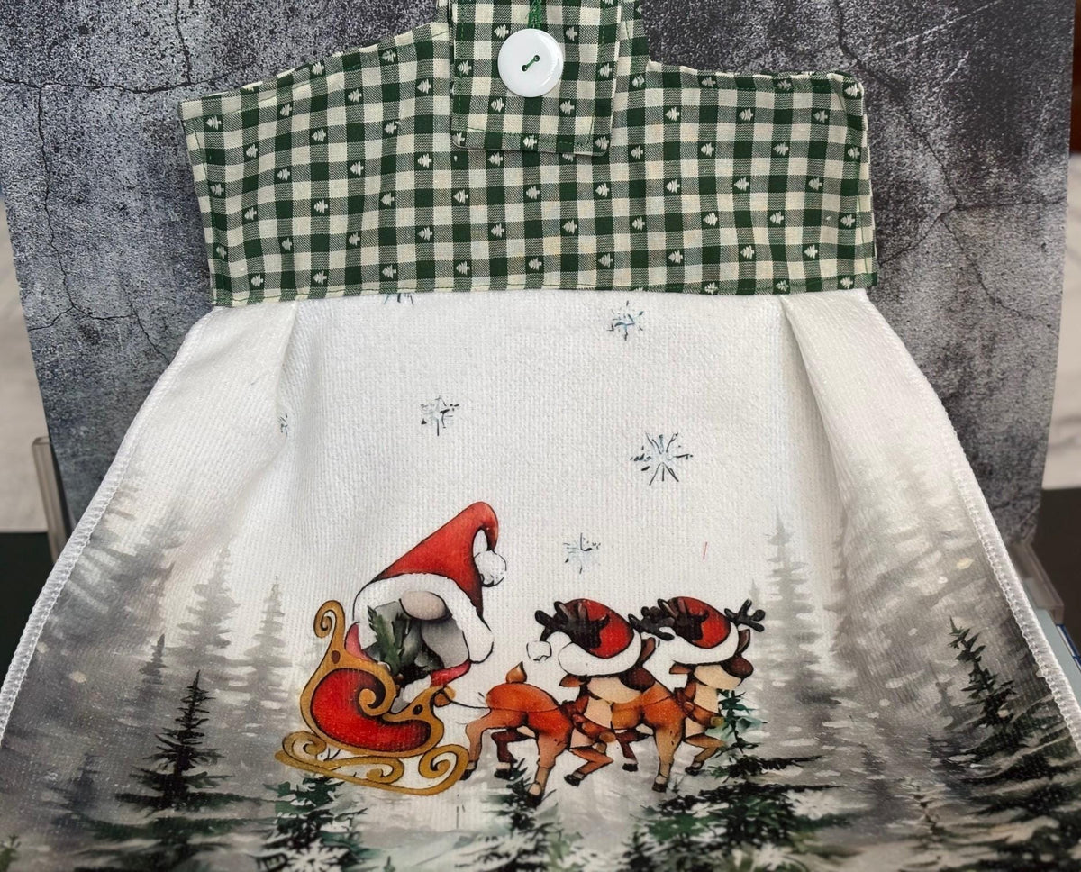 Gnomes, Gnomes and more on Christmas Hanging Towels, decor gift