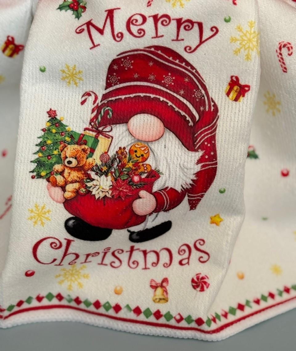 Gnomes, Gnomes and more on Christmas Hanging Towels, decor gift