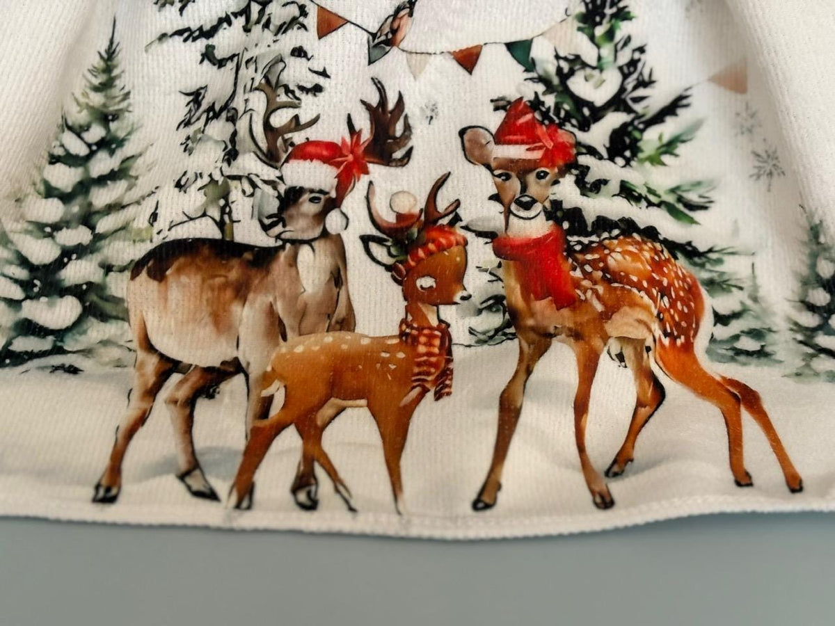 Winter Scenes Christmas Hanging Towels, Decor gift