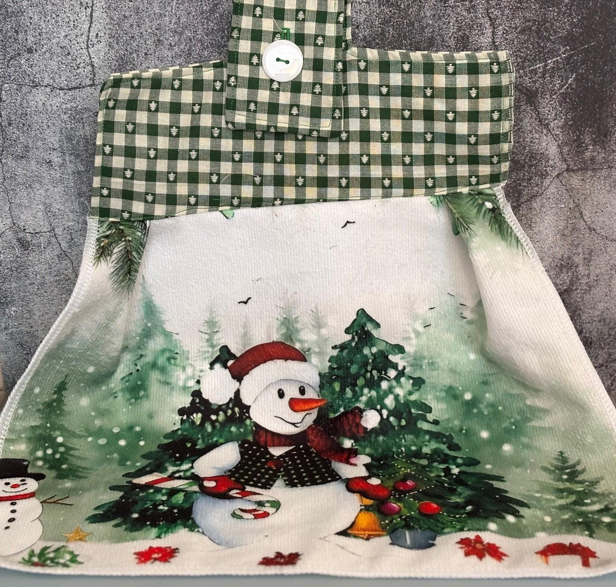 Winter Scenes Christmas Hanging Towels, Decor gift