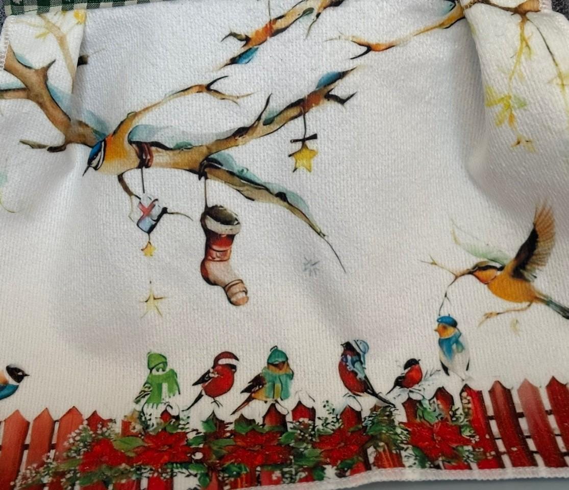 Winter Scenes Christmas Hanging Towels, Decor gift